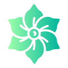 amaryllis gradient icon