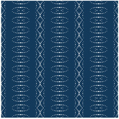 Vector geometric ornament in ethnic style. Seamless pattern with  abstract shapes, repeat tiles. Vintage retro texture.Repeating pattern for decor, fabric,textile and fabric.