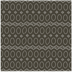 Vector geometric ornament in ethnic style. Seamless pattern with  abstract shapes, repeat tiles. Vintage retro texture.Repeating pattern for decor, fabric,textile and fabric.