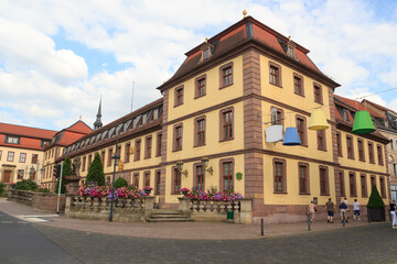 Fototapeta na wymiar Baroque building palace Kurfürst in Fulda, Germany