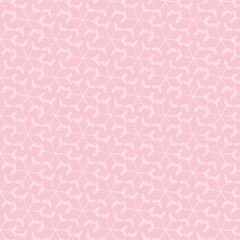 Pink background with pink subtle leaves. Decorative seamless pattern for wrapping paper, wallpaper, textile, greeting cards and invitations.