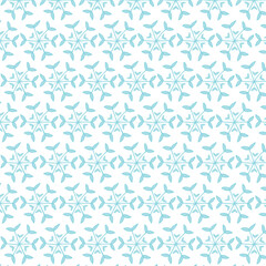 Light green background with branches with leaves. Decorative seamless pattern for wrapping paper, wallpaper, textile, greeting cards and invitations.