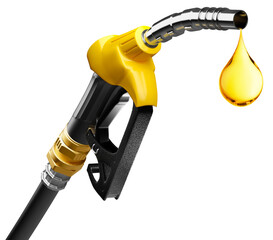 Oil dripping from gasoline pump	

