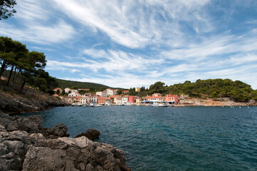 Fototapeta na wymiar Mali Losinj, Croazia, mar adriatico