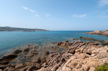 Fototapeta na wymiar Sea Landscape Corse, France