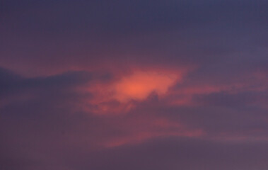 Fototapeta na wymiar beautiful sunset sky 