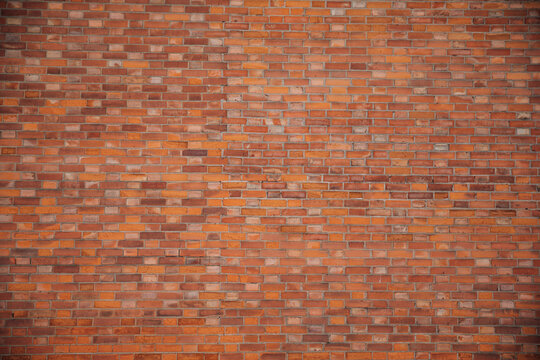 large brick red texture smooth wall bricks © dmitriisimakov