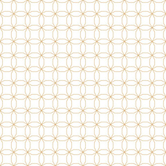 geometric ornamental seamless pattern circle line, oriental tstyle repeat backdrop isolated on transparent background , png illustration