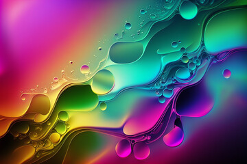 iridescent glassy gradient texture wallpaper colorful digital art graphic design