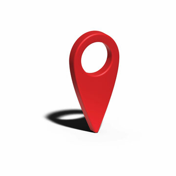 3d location icon 