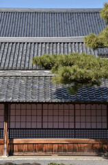 大覚寺　伽藍の屋根瓦　京都市右京区嵯峨