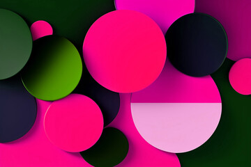 circles wallpaper theme color