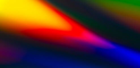 Rainbow colored bokeh abstract  background - Modern gradient design art picture