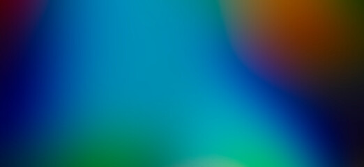 Obraz premium Rainbow colored bokeh abstract background - Modern gradient design art picture