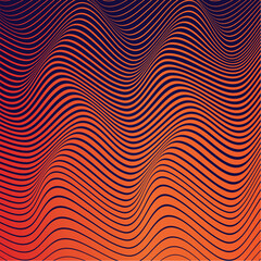 wave background illustration gradient design vector