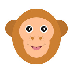 Obraz premium Monkey Icon