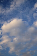 Clouds with blue sky , natural texture