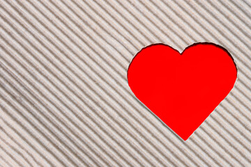 heart-shaped paper