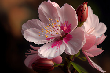 Exceptional Cherry blossom. Generative Ai