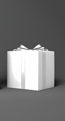 white red, colorful gift box Love Valentine by generative AI, AI Generated	