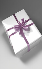 white red, colorful gift box Love Valentine by generative AI, AI Generated	