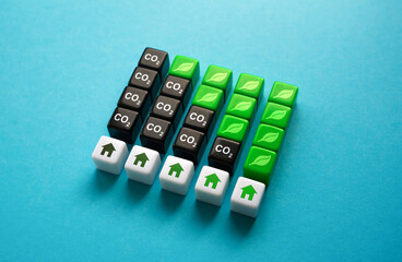 Housing becomes environmentally friendly. Renewable electricity sources. Use alternative energy...