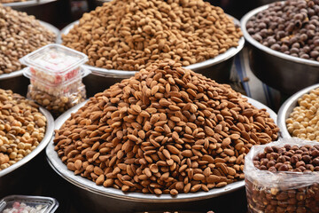 Nuts at the farmers market