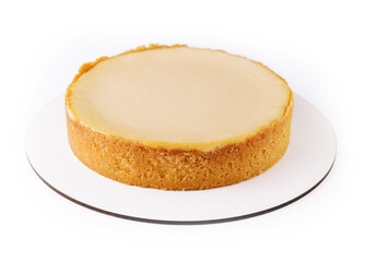 Tasty homemade backed lemon tart pie dessert