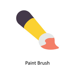 Paint Brush  vector Flat Icons. Simple stock illustration stock illustration