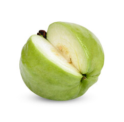 Fresh Guava fruit isolated on white background