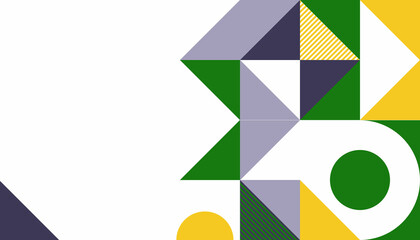 Obraz premium Abstract background from geometric shapes. can be used as a template for business, science, production, printing, etc. Cheerful, motivating colors.