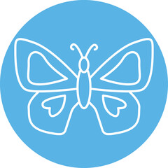 Butterfly Vector Icon
