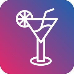 Cocktail Icon Style