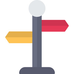 Direction Sign Icon