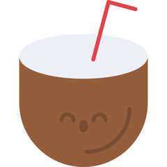 Coconut Drink Icon
