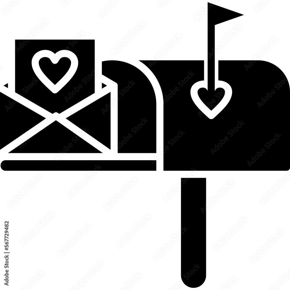 Canvas Prints mailbox icon