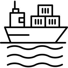 Obraz premium Cargo Icon