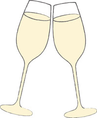 champagne glass