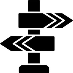 Directional Sign Icon