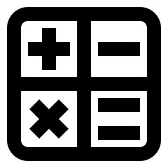 Accounting line icon