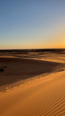 Fototapeta na wymiar An arid desert of the territory of the Kingdom of Saudi Arabia is called Rawdat Khuraim