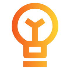 Ideas gradient icon