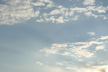 white clouds in the sky