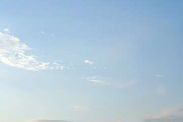 white clouds in the sky