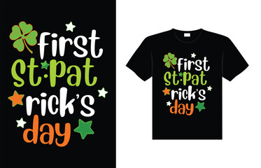 st. Patrick's day typography colorful Irish quote vector Lettering t-shirt design 