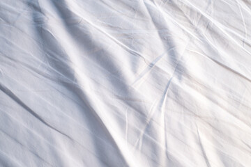 white bed linen gradient texture blurred curve style of abstract luxury fabric,Wrinkled bed linen and dark gray shadows,background