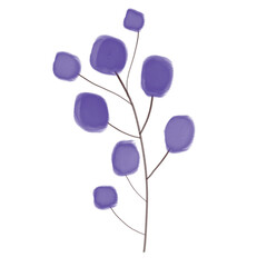 flower, leaf, plant, watercolor, watercolor flower