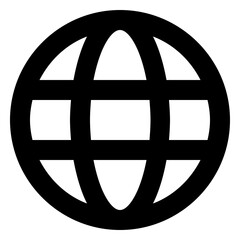 Global Distribution line icon