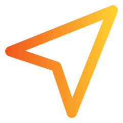 Obraz premium Mouse Click gradient icon