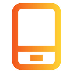 Tablet gradient icon